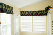 box pleated valance