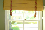 roman valance with ties